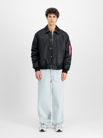 Veste mi-saison ALPHA INDUSTRIES en noir