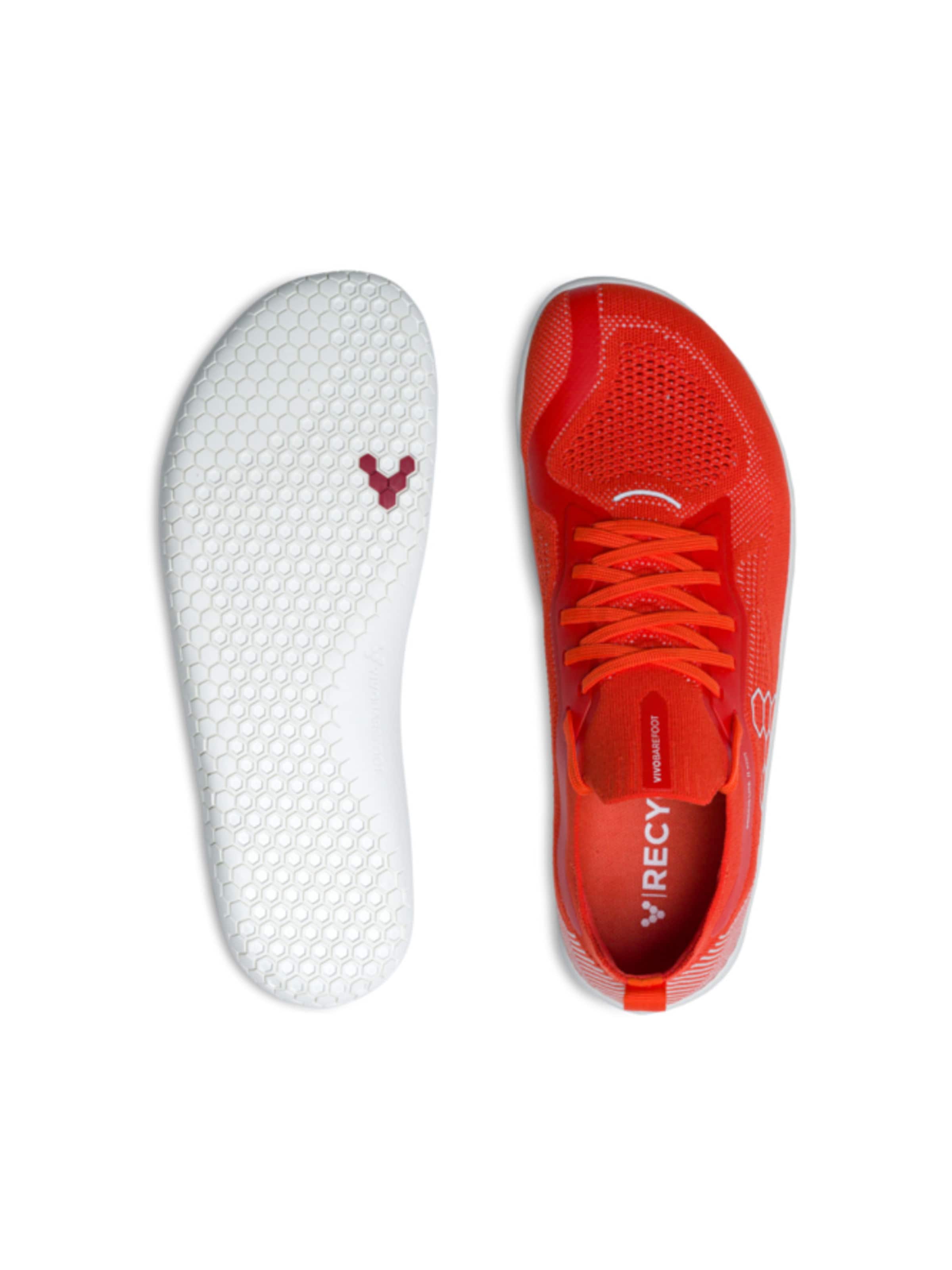 Scarpa bassa 'PRIMUS LITE KNIT' di Vivo Barefoot in rosso