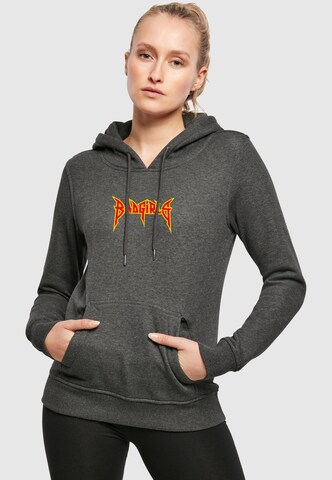 Felpa 'Badgirls' di Mister Tee in grigio: frontale