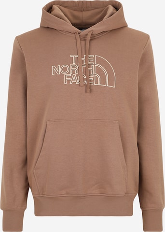 Sweat-shirt 'DREW PEAK' THE NORTH FACE en beige : devant