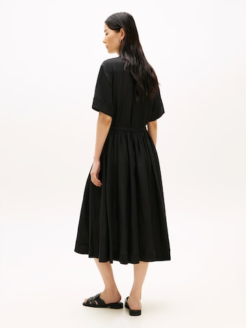 TOMMY HILFIGER Košeľové šaty 'ESS' - Čierna