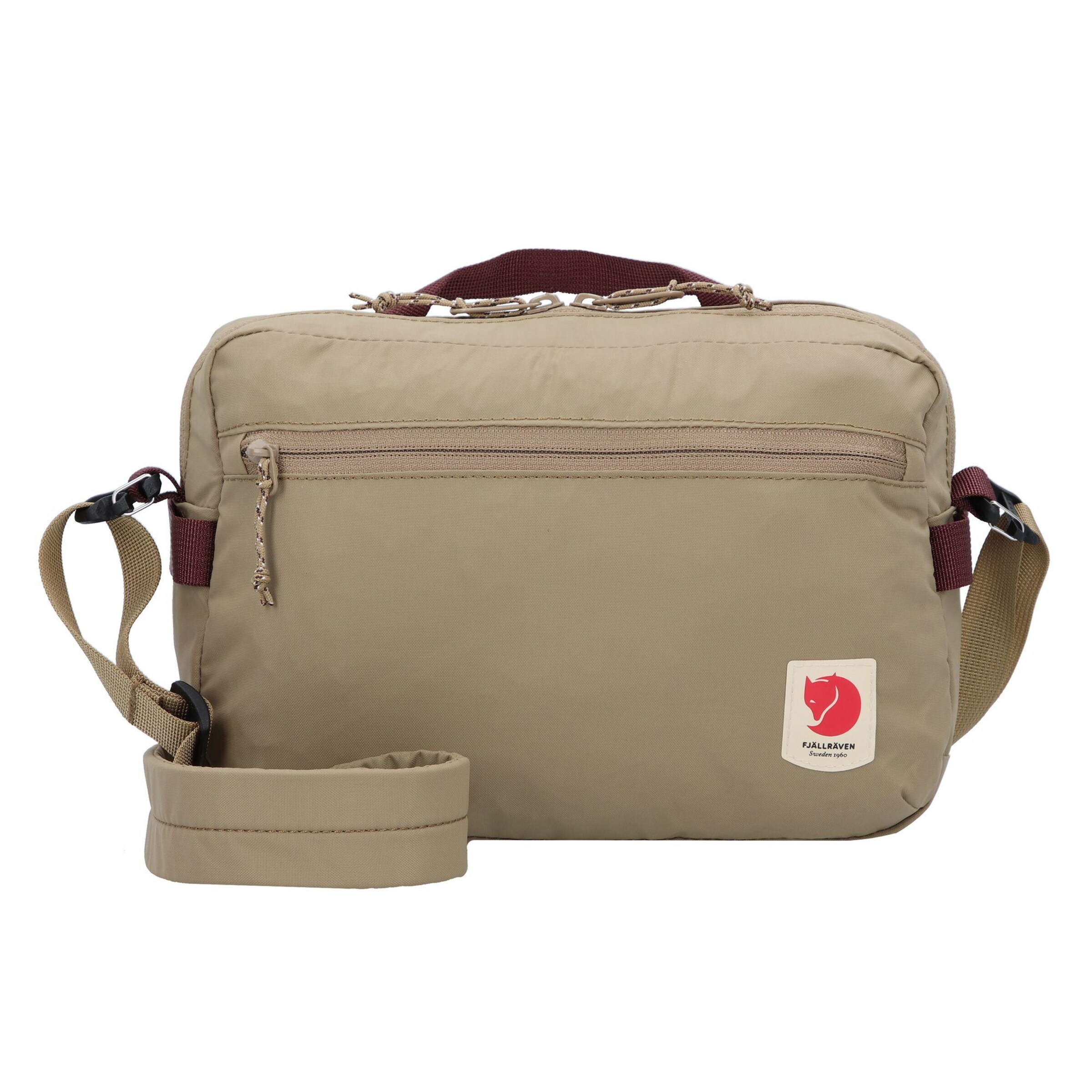 Sac à bandoulière 'High Coast' Fjällräven en marron : devant