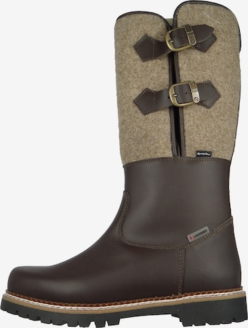 Bottes Lackner en marron : devant