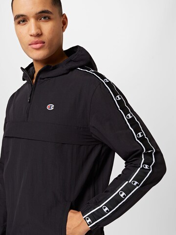 Champion Authentic Athletic Apparel Athletic Jacket in Black