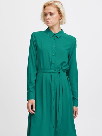 Abito camicia 'Main' di ICHI in verde