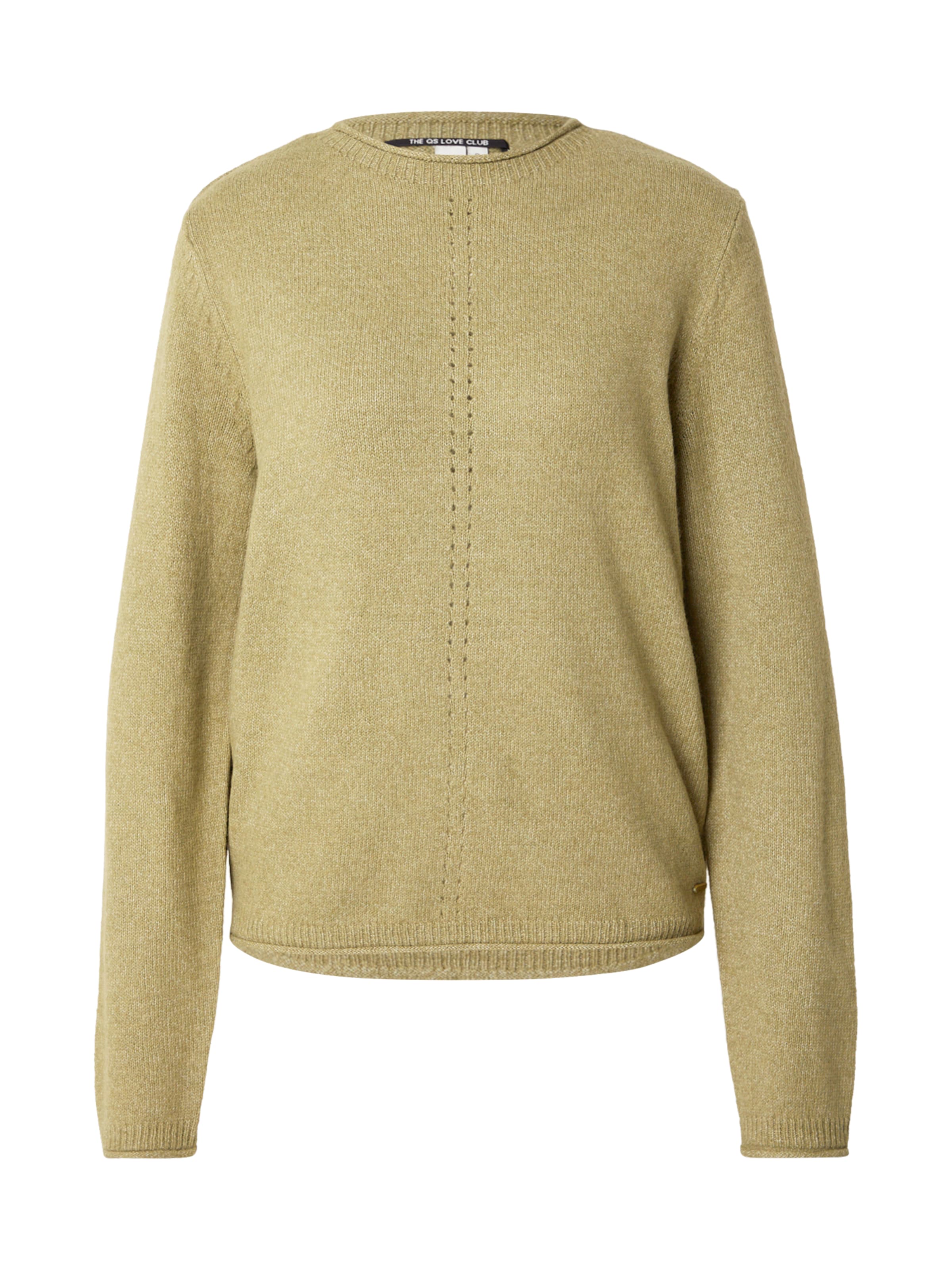 QS Πουλόβερ σε πράσινο: μπροστά