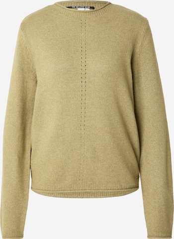 Pull-over QS en vert : devant