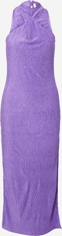 Robe de cocktail NLY by Nelly en violet : devant