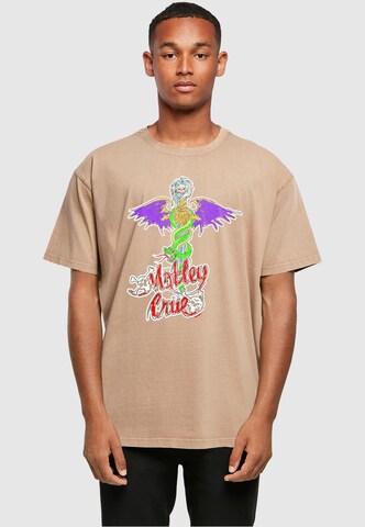 Merchcode Shirt ' Motley Crue - Dr Feel Good ' in Braun: Vorderseite