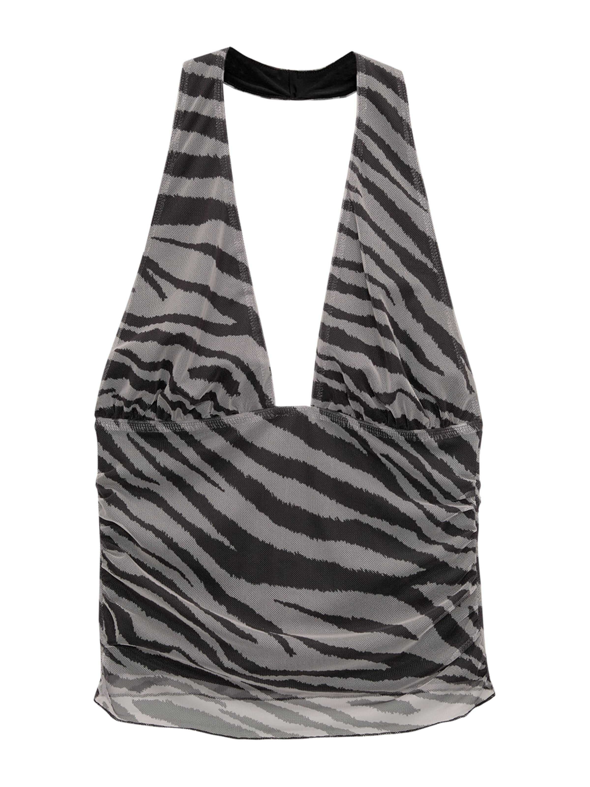 Pull&Bear Top in Grey: front