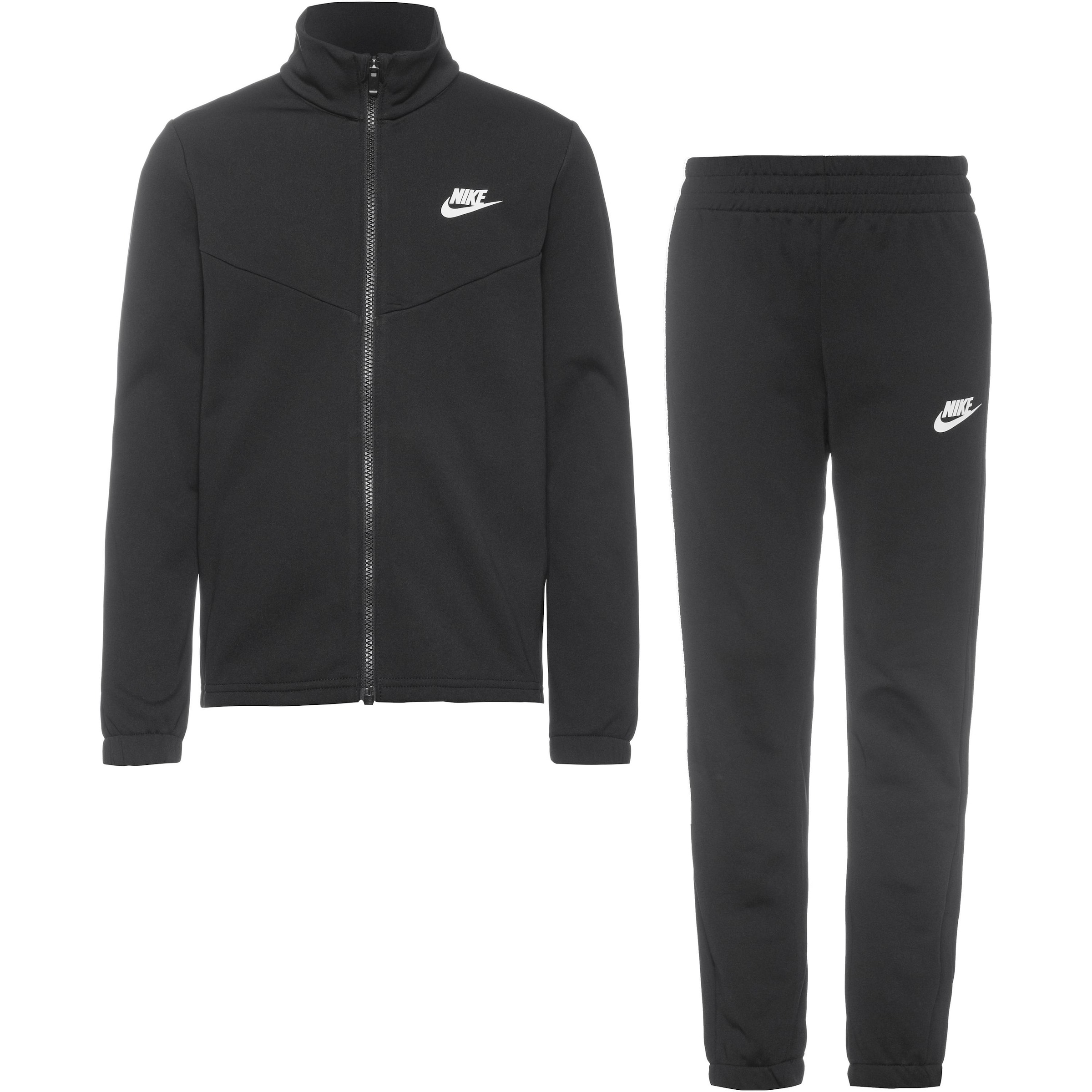 Nike Sportswear Sweatsuit in Black: front