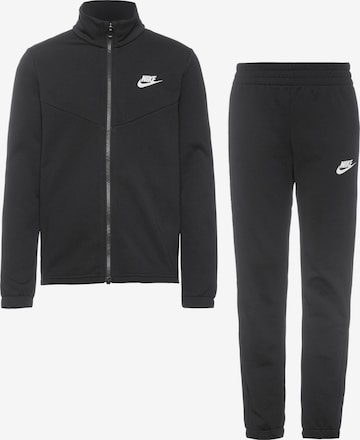 Nike Sportswear Trainingsanzug in Schwarz: predná strana