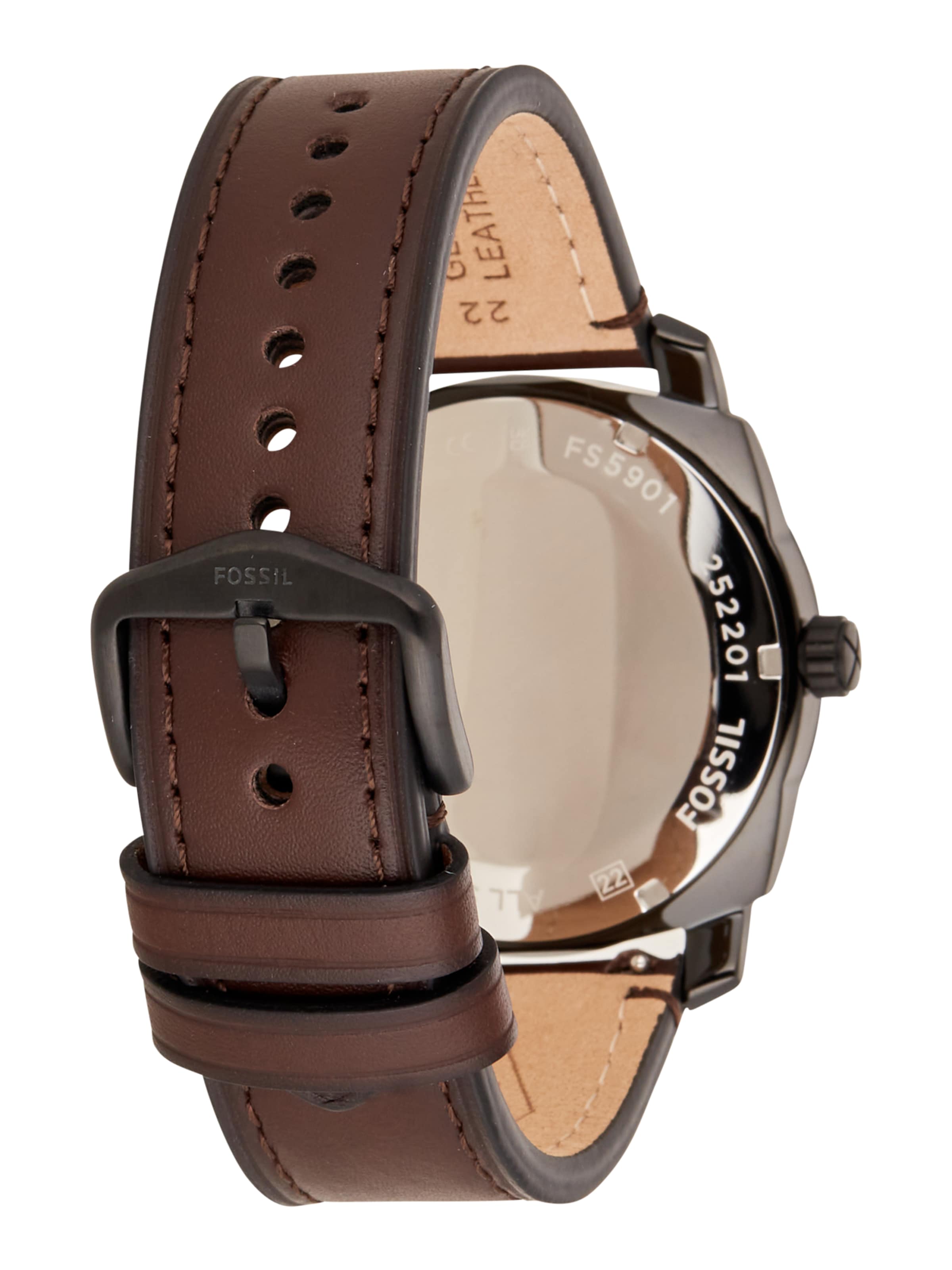 FOSSIL Analogové hodinky – hnědá