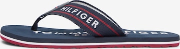 Séparateur d'orteils TOMMY HILFIGER en bleu : devant