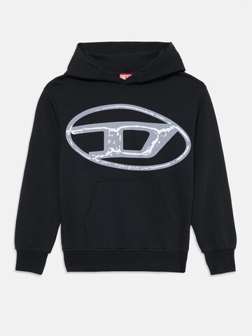 DIESEL Sweatshirt 'SBONNIEHOOD OVER' in Schwarz: Vorderseite