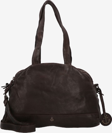Harbour 2nd Schultertasche 'Ravina' in Braun: Vorderseite