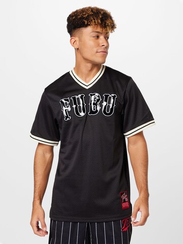 T-Shirt FUBU en noir : devant