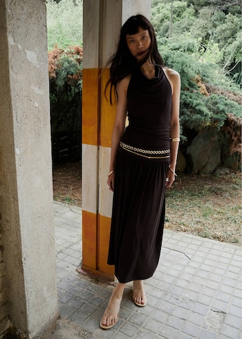 MANGO Kleid 'Osana' in Braun