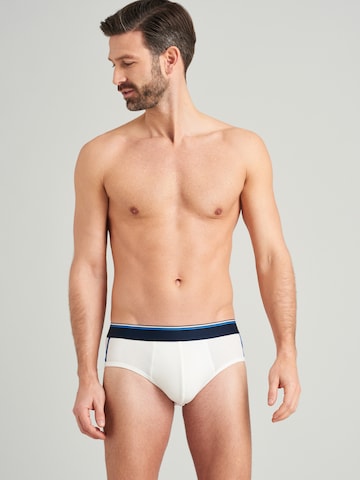 SCHIESSER Panty 'Sustainable Rib' in White: front