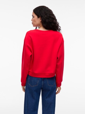 Felpa 'VIHollie' di VILA in rosso
