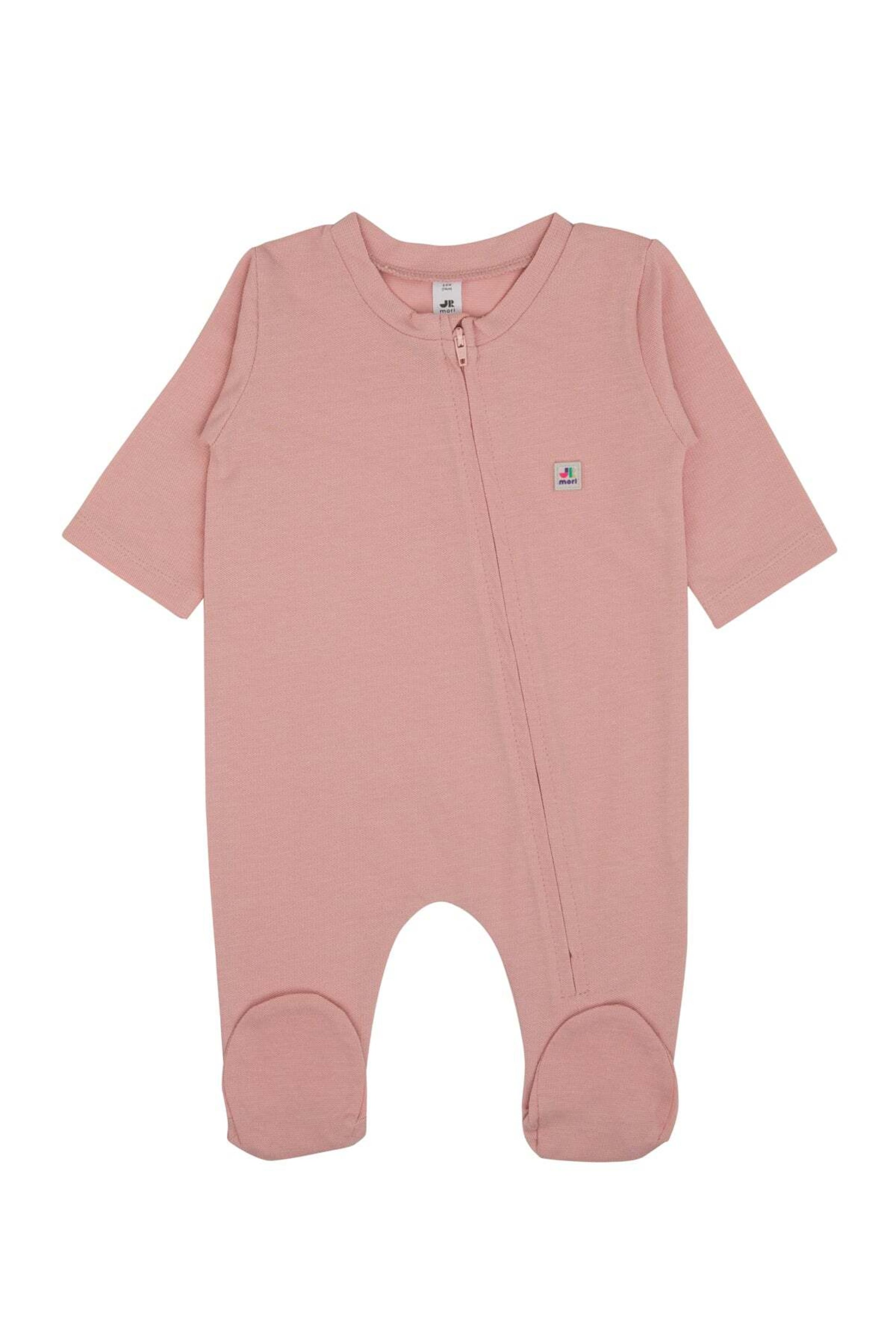 Salopetă de la Jrmori pe roz: față