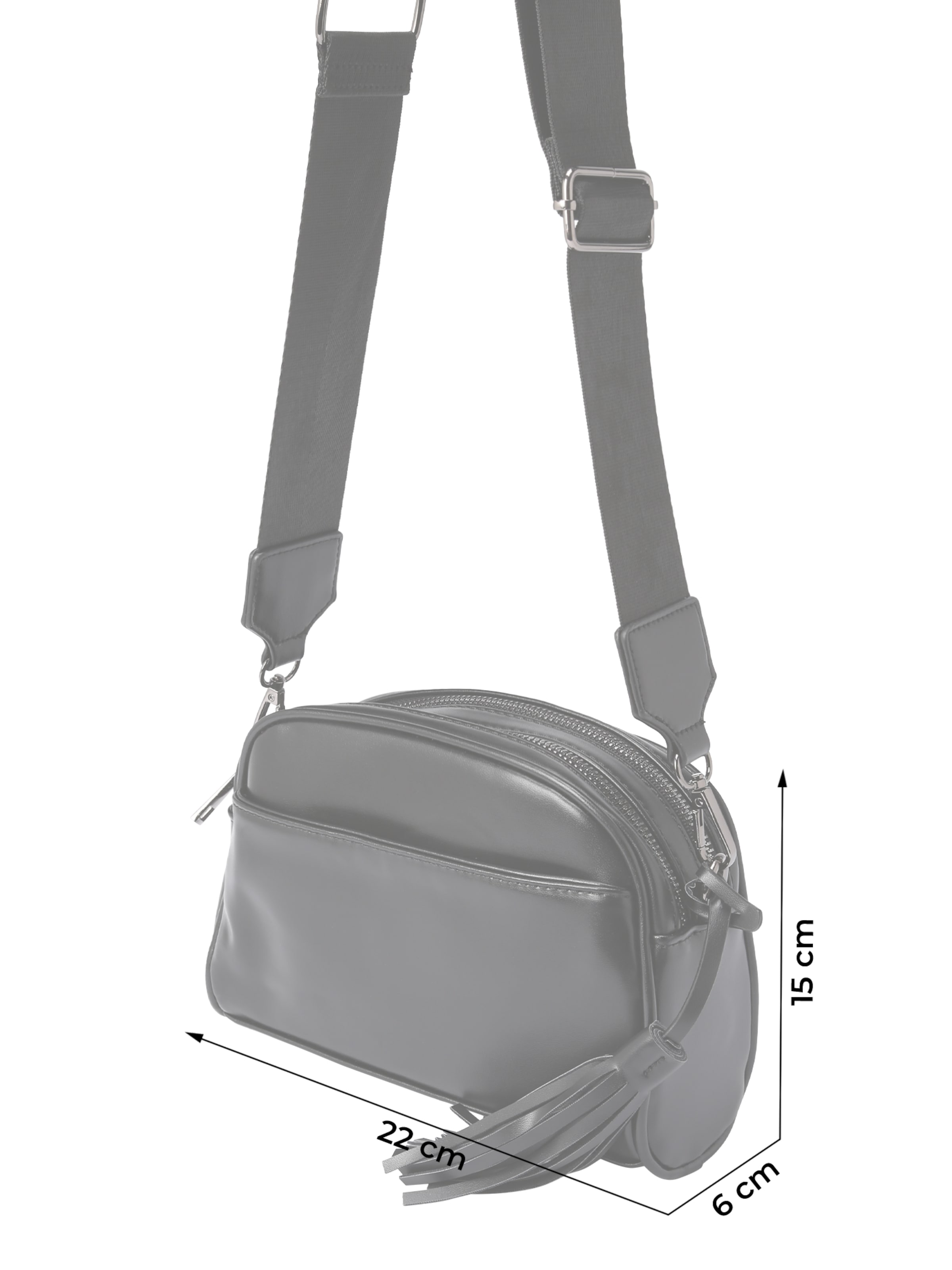 ABOUT YOU Handbag 'Marina' in Black: front