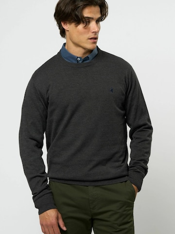 MCS Sweater ' Matt ' in Grey: front
