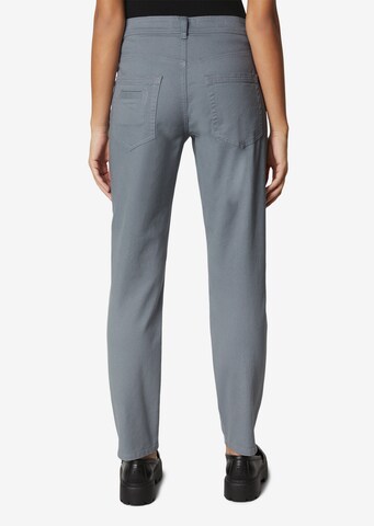 Marc O'Polo Tapered Trousers 'Theda' in Blue