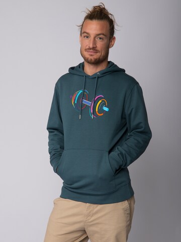 Sweat-shirt '80s Hantel' Watapparel en bleu