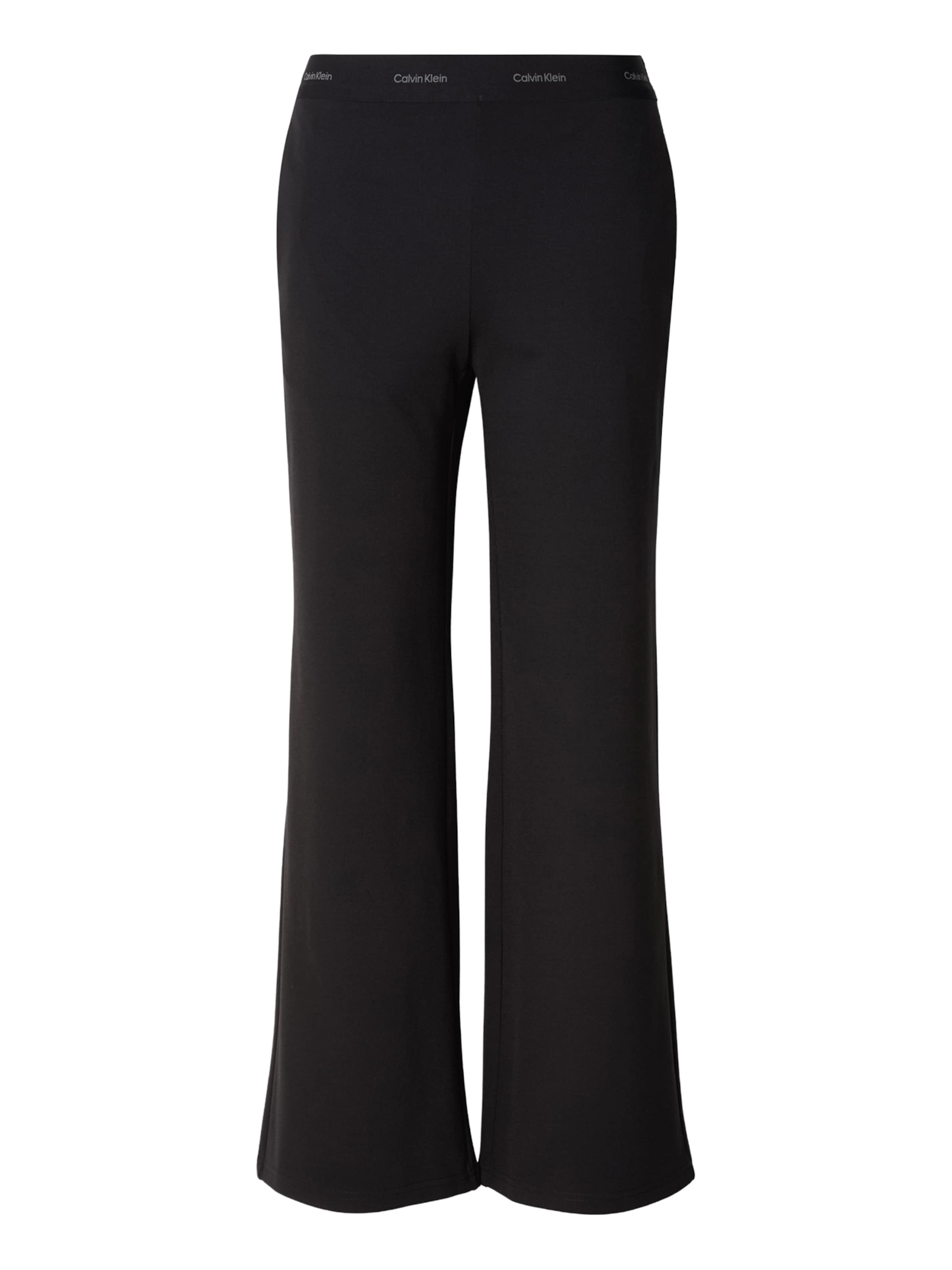 Calvin Klein Jeans Regularen Hlače | črna barva: sprednja stran