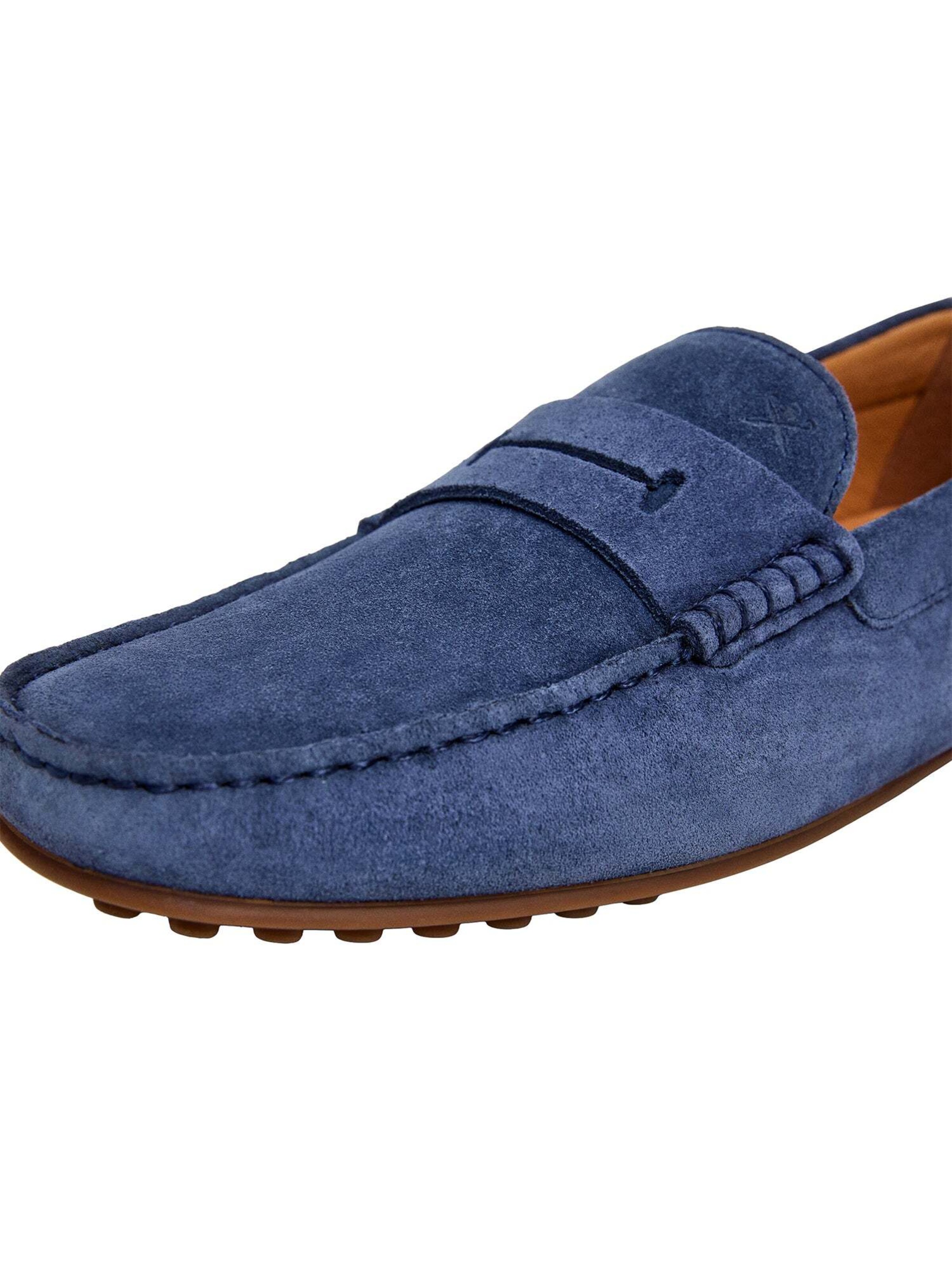 Hackett London Moccasin in Blue