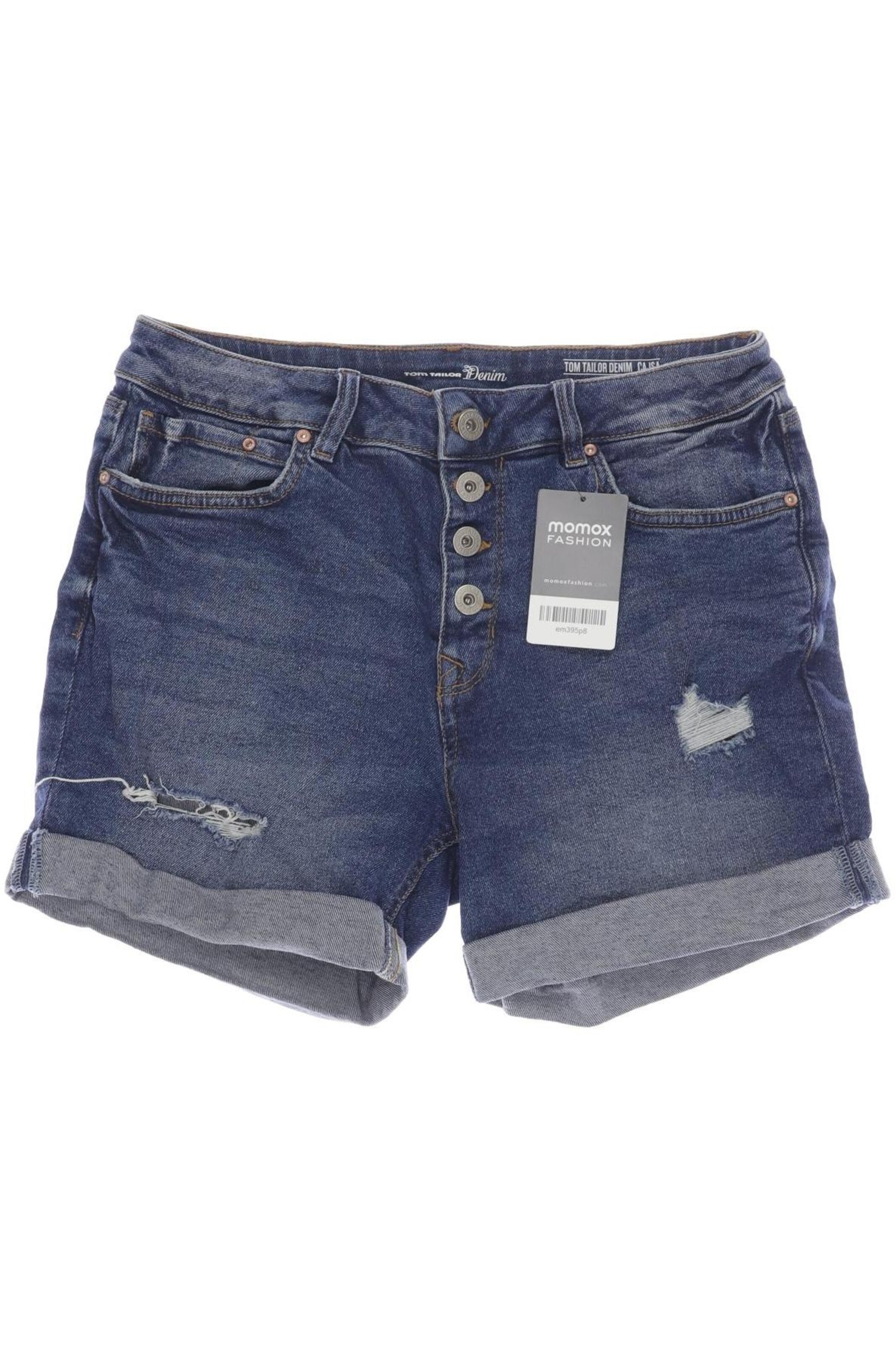 TOM TAILOR DENIM Shorts in S in Blue: front