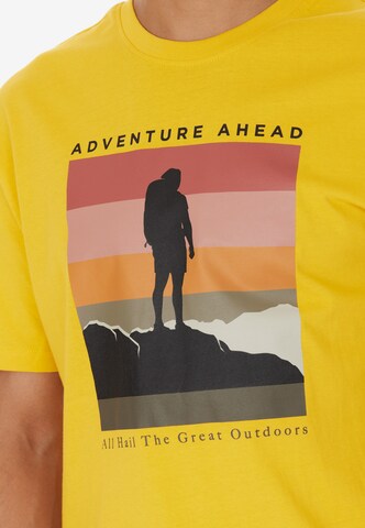 Whistler T-Shirt 'Vesper' in Gelb