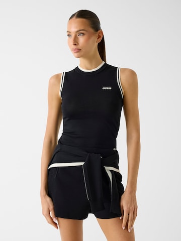 GUESS Knitted Top in Black: front