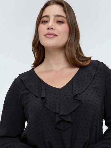 Chemisier Fiorella Rubino en noir