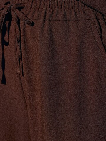 Dilvin Wide Leg Hose in Braun