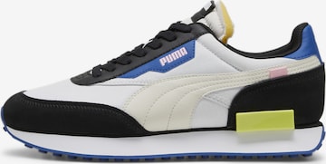 Baskets basses 'Future Rider Play On' PUMA en blanc : devant