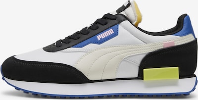 PUMA Sneaker low 'Future Rider Play On' in blau / gelb / schwarz / weiß, Produktansicht