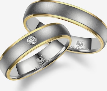 MARRYA Ring 'TI-11' in Zilver: voorkant