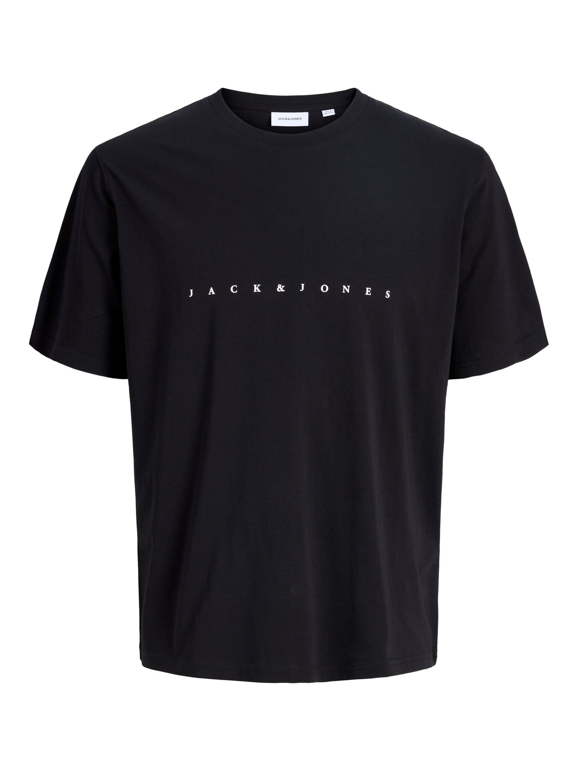 JACK & JONES - Camiseta 'JJEStar' en negro: frente