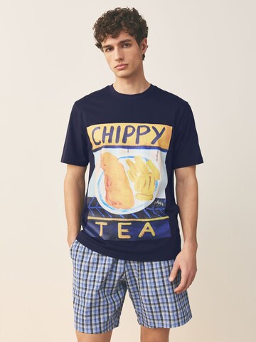 Pigiama corto 'Frankie Thorp' di Next in blu: frontale