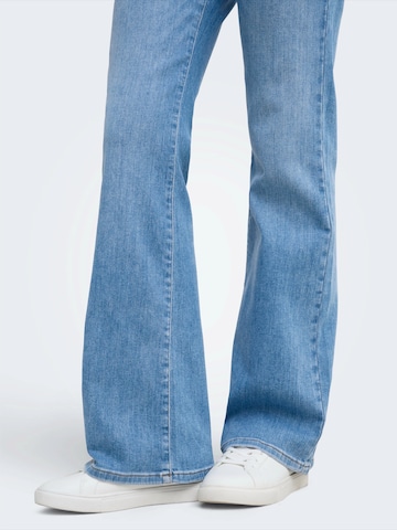 évasé Jean 'ONLTHEILA' ONLY en bleu