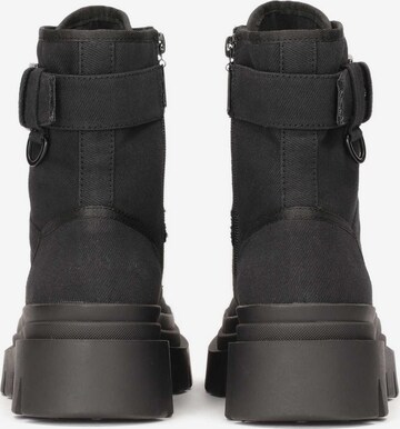 Kazar - Botines con cordones en negro