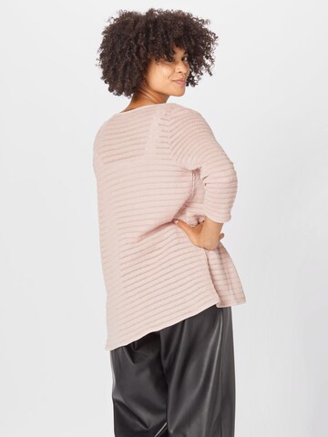 Cardigan ONLY Carmakoma en rose