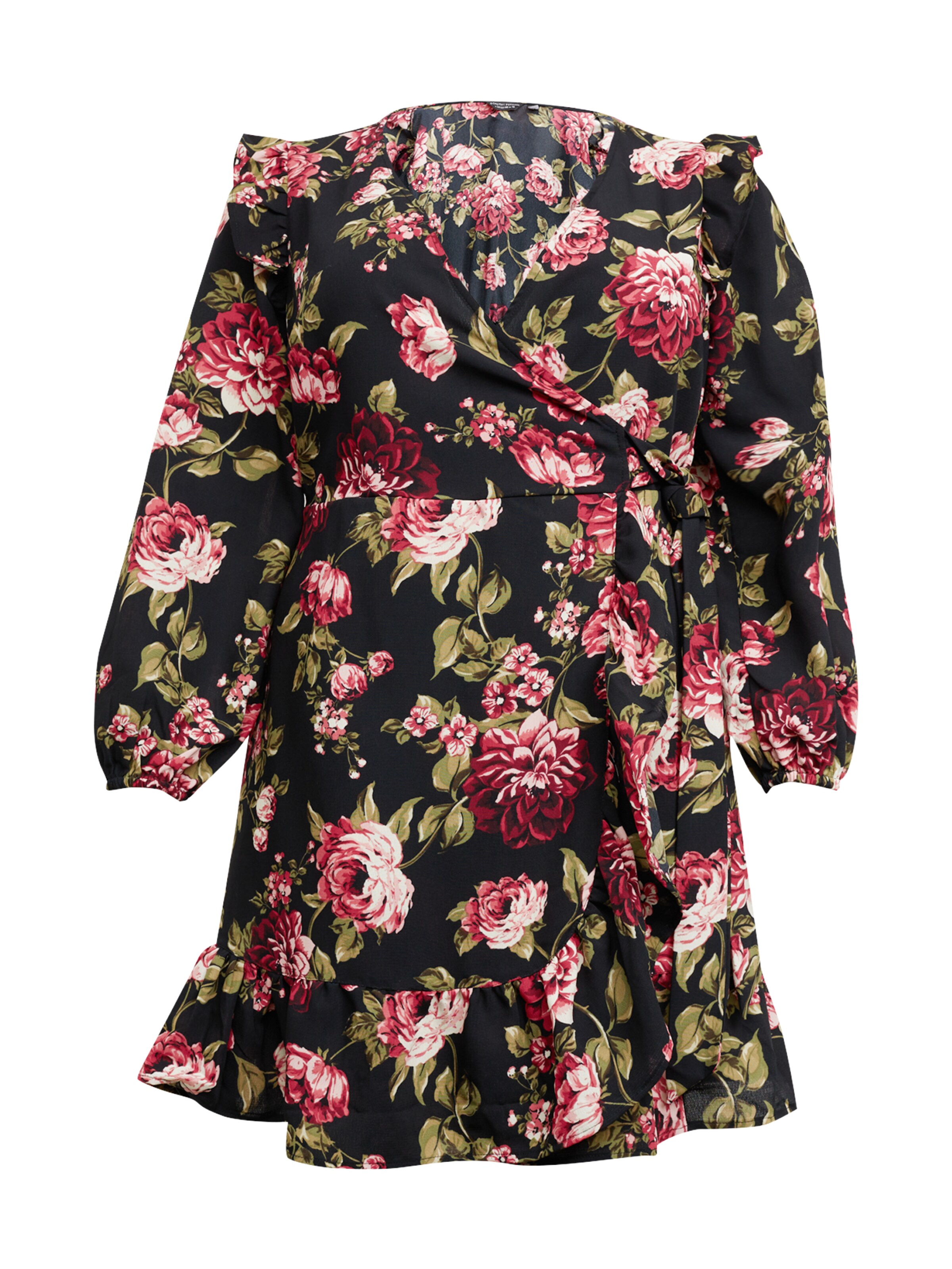 Dorothy Perkins Curve Φόρεμα σε μαύρο: μπροστά