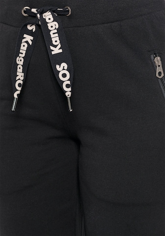 KangaROOS Tapered Pants in Black