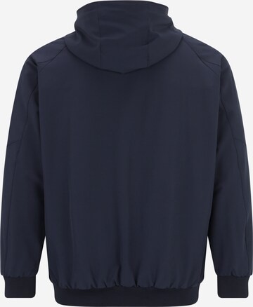 Jack & Jones Plus Tussenjas 'TRACK' in Blauw