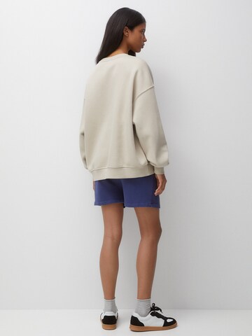 Pull&Bear Sweatshirt in Beige
