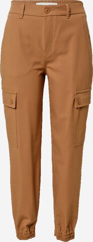 DRYKORN - Pantalón cargo 'FREIGHT' en marrón: frente