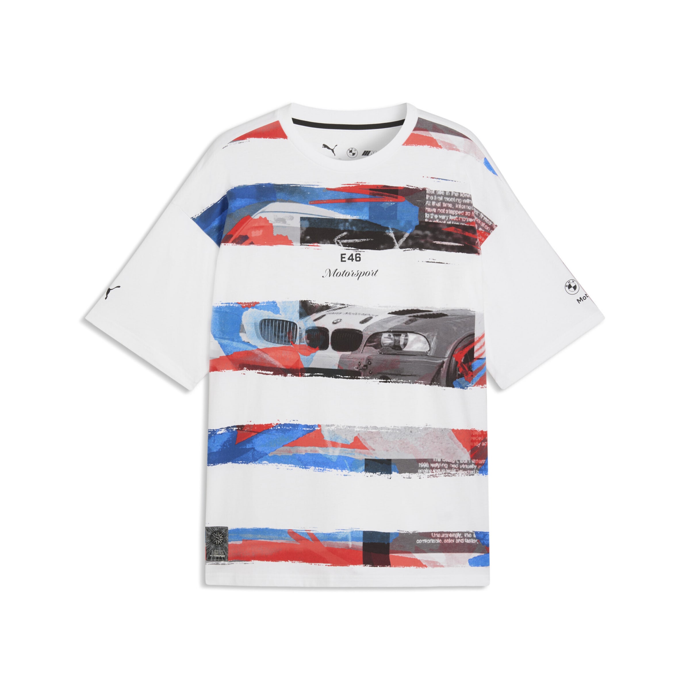 T-Shirt fonctionnel 'Puma x BMW M Motorsport' PUMA en blanc : devant